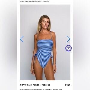 NWT / Skatie Raye One Piece- Picnic